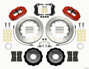 Ford Focus ST Brake Kit - Front - Wilwood - Narrow Superlite 6R - Red - `13-`27 Ford Focus ST Brake Kit - Front - Wilwood - Narrow Superlite 6R - Red - `13-`27