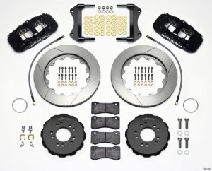 Chevrolet Corvette Brake Kit - Front - Wilwood - AERO6 Calipers + 14.25 Rotors - `14-`27