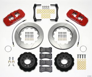 Chevrolet Corvette C7 Brake Kit - Rear - Wilwood - AERO4 Calipers + BP-10 Compound Pads + 14.00 Chevrolet Corvette C7 Brake Kit - Rear - Wilwood - AERO4 Calipers + BP-10 Compound Pads + 14.00