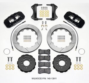 Chevrolet Corvette C7 Brake Kit - Front - Wilwood - AERO6 Calipers + 15.00 Rotors - `14-`27