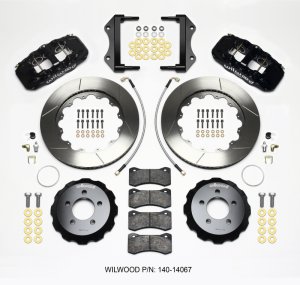 Dodge Charger Brake Kit - Front - Wilwood - AERO6, 14.25 Rotor - `12-`27