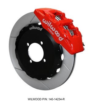 Mazda MX5 Miata Brake Kit - Front - Wilwood - Dynapro 6 + 12.88in Rotors - Red - `16-`27 Mazda MX5 Miata Brake Kit - Front - Wilwood - Dynapro 6 + 12.88in Rotors - Red - `16-`27