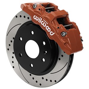 GMC Sierra Brake Kit - Front - Wilwood - Aero6-DM - Red - `99-`06 GMC Sierra Brake Kit - Front - Wilwood - Aero6-DM - Red - `99-`06