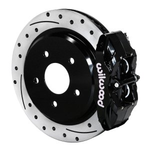 Chevrolet Corvette Brake Kit - Rear - Wilwood - DPC5/6 SRP + PADS + Lines - Black - `97-`04 Chevrolet Corvette Brake Kit - Rear - Wilwood - DPC5/6 SRP + PADS + Lines - Black - `97-`04