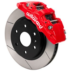 Mercedes-Benz Sprinter Brake Kit - Front - Wilwood - Aero6-DM 13.25in - Red - `22-`23