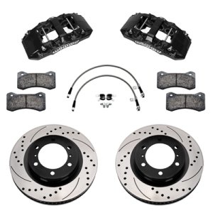 Toyota Tacoma Brake Kit - Front - Wilwood - Aero6-DM + SRP Drilled Slotted Rotor - `24-`25 Toyota Tacoma Brake Kit - Front - Wilwood - Aero6-DM + SRP Drilled Slotted Rotor - `24-`25