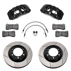 Toyota Tacoma Brake Kit - Front - Wilwood - Aero6-DM 13.38 In Rotor - Black - `24-`25 Toyota Tacoma Brake Kit - Front - Wilwood - Aero6-DM 13.38 In Rotor - Black - `24-`25