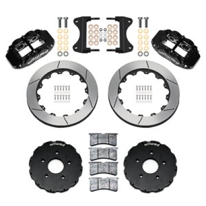 Chevrolet Corvette C7 Brake Kit - Front - Wilwood - Forged Narrow Superlite 6R + 13.06 Rotor - Black - `14-`19