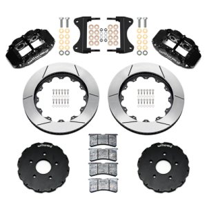 Chevrolet Corvette C7 Brake Kit - Front - Wilwood - Forged Narrow Superlite 6R + 14.00 Rotor - Black - `14-`19