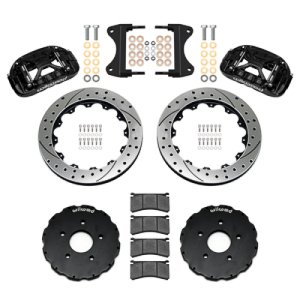 Chevrolet Corvette C7 Brake Kit - Front - Wilwood - Forged XRS6R + 13.06 Rotor SRP - Black - `14-`19