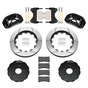 Chevrolet Corvette C7 Brake Kit - Front - Wilwood - Forged XRS6R + 14.00 Rotor - Black - `14-`19