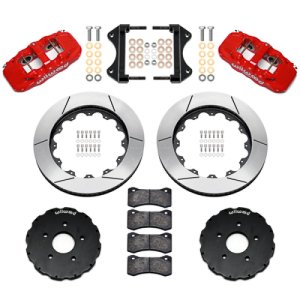 Chevrolet Corvette C7 Brake Kit - Front - Wilwood - AERO6, 14.00 Rotor - Red - `14-`19