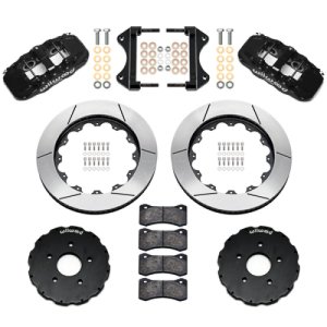Chevrolet Corvette C7 Brake Kit - Front - Wilwood - AERO6 + 14.00 Rotor - Black - `14-`19