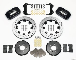Volkswagen Golf Brake Kit - Front - Wilwood - Dynapro Radial 12.19in Drilled Rotors - `99-`03
