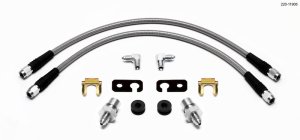 Ford Fiesta Brake Line Kit - Front - Wilwood - Flexline - `11-`27