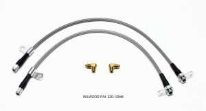 Mazda Miata MX 5 Brake Line Kit - Front - Wilwood - Flexline - `05-`12 Mazda Miata MX 5 Brake Line Kit - Front - Wilwood - Flexline - `05-`12