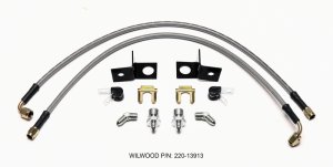 Ford Mustang Brake Line Kit - Rear - Wilwood - Flexline Kit - `15-`27
