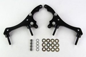 Mazda Miata Caliper Bracket - Rear - Wilwood - DPR/MC4 12.88in Rotor - `06-`15 Mazda Miata Caliper Bracket - Rear - Wilwood - DPR/MC4 12.88in Rotor - `06-`15