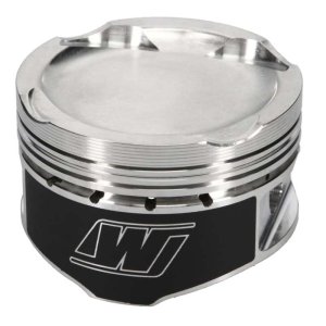 Mazda Protege5 Forged Piston - Wiseco - Professional Series, -16.5cc Dish, 84.00 mm Bore, 29.85 mm Compression Height, 0.748 in Pin, ArmorGlide Skirt Coating - `02-`03
