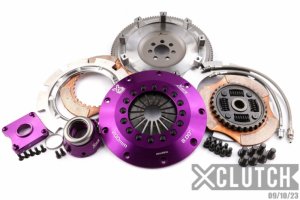 Mitsubishi Lancer Clutch Kit - XCLUTCH - 8in Twin Sprung Ceramic - `07-`17 Mitsubishi Lancer Clutch Kit - XCLUTCH - 8in Twin Sprung Ceramic - `07-`17