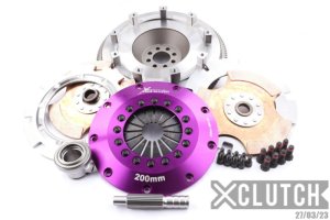 Nissan 350Z Clutch Kit - XCLUTCH - 8in Twin Solid Ceramic - `03-`06 Nissan 350Z Clutch Kit - XCLUTCH - 8in Twin Solid Ceramic - `03-`06