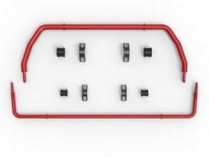 Ford Explorer ST Sway Bar Set - Front + Rear - aFe - 3-Way Adjustable - Red - `20-`22 Ford Explorer ST Sway Bar Set - Front + Rear - aFe - 3-Way Adjustable - Red - `20-`22