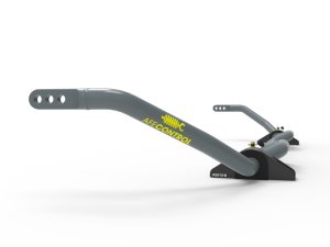 Tesla Model 3 Sway Bar Set - Front + Rear - aFe - 3-Way Adjustable, Durable Solid Gray Powder Coat - Gray - `18-`25 Tesla Model 3 Sway Bar Set - Front + Rear - aFe - 3-Way Adjustable, Durable Solid Gray Powder Coat - Gray - `18-`25