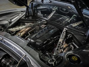 Chevrolet Corvette Strut Brace - Rear - aFe - TIG Welded Clamshell Truss - Brushed Finish - `20-`23 Chevrolet Corvette Strut Brace - Rear - aFe - TIG Welded Clamshell Truss - Brushed Finish - `20-`23