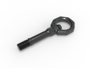 Nissan Z Front Tow Hook - aFe - aFe CONTROL - Gray - `23-`25