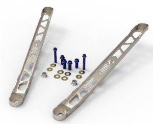 Toyota GR Supra Strut Brace - Front - aFe - 304 Stainless Steel - Raw - `20-`23