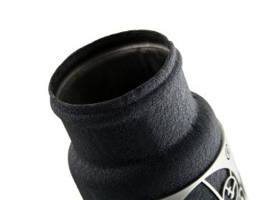 GMC Truck Intercooler Tubes - aFe - BladeRunner 3in Aluminum Hot and Cold Charge Pipe Kit - Black - `02-`04