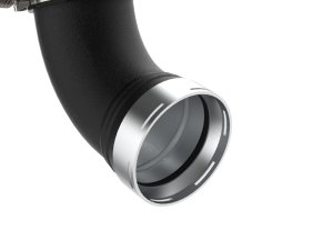 GMC Sierra 3500HD Intercooler Charge Pipe Kit - aFe - BladeRunner with Quick-Connect Adapters - Black - `06-`10