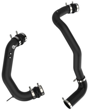 Ford Diesel Trucks Intercooler - aFe - BladeRunner 3 IN Aluminum Hot and Cold Charge Pipe Kit - Black - `08-`10 Ford Diesel Trucks Intercooler - aFe - BladeRunner 3 IN Aluminum Hot and Cold Charge Pipe Kit - Black - `08-`10