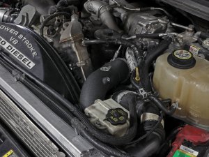 Ford Trucks Intercooler Kit - aFe - BladeRunner Hot Charge Pipe - Black - `08-`10 Ford Trucks Intercooler Kit - aFe - BladeRunner Hot Charge Pipe - Black - `08-`10