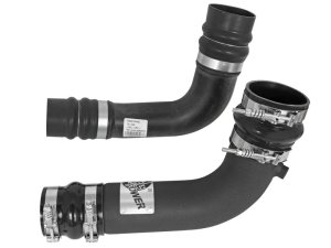 Dodge Trucks Intercooler Tubes - aFe - BladeRunner 2.75in Hot 3.5in Cold Side - Black - `10-`12 Dodge Trucks Intercooler Tubes - aFe - BladeRunner 2.75in Hot 3.5in Cold Side - Black - `10-`12