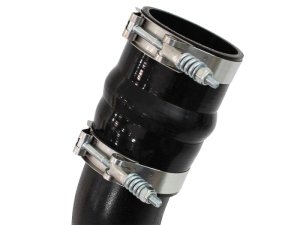 Ford Diesel Trucks Intercooler Hot Side Tube - aFe - BladeRunner 3 IN Aluminum - Black - `11-`15 Ford Diesel Trucks Intercooler Hot Side Tube - aFe - BladeRunner 3 IN Aluminum - Black - `11-`15