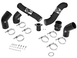 Nissan Titan XD Intercooler Kit - aFe - BladeRunner GT Series - Black - `16-`19