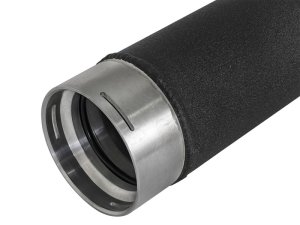 Ford Diesel Trucks Intercooler Tubes - Hot and Cold Side - aFe - Bladerunner 3IN Aluminum - Black - `17-`22