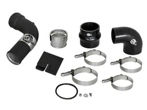 Ford Diesel Trucks Intercooler Cold Side Tube - aFe - Bladerunner 3in - Black - `17-`22