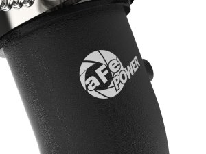 RAM Trucks Intercooler Pipe - aFe - BladeRunner 3.5 IN Aluminum Cold Charge Pipe - Black - `19-`23