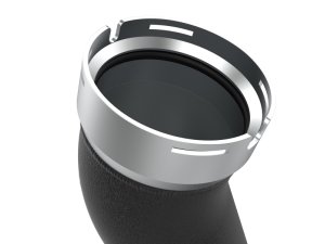 GMC Diesel Trucks Cold Charge Pipe - aFe - BladeRunner 3.5in Aluminum - Black - `24-`25