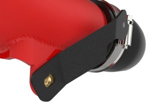 Toyota Sequoia Intercooler Hot Charge Pipe - aFe - BladeRunner 2.5in Aluminum - Red - `23-`24