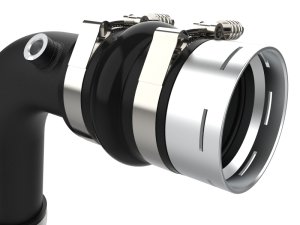 Ford Diesel Trucks Charge Pipe Kit - aFe - BladeRunner 3 IN Aluminum Hot and Cold - Black - `23-`25