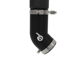 RAM Diesel Trucks Intercooler Charge Pipe - aFe - BladeRunner 3-1/2in Aluminum Cold-Side - Black - `25-`26