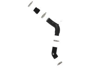 RAM Diesel Trucks Intercooler Charge Pipe - aFe - BladeRunner 3-1/2in Aluminum Cold-Side - Black - `25-`26