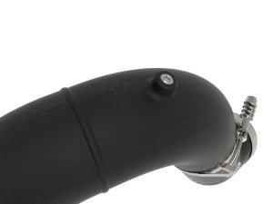 RAM Diesel Trucks Intercooler Charge Pipe - aFe - BladeRunner 3-1/2in Aluminum Cold-Side - Black - `25-`26