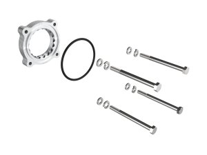 Hyundai Elantra N Throttle Body Spacer - aFe - Serrated/Helix - `22-`26