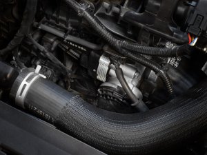 Hyundai Elantra N Throttle Body Spacer - aFe - Serrated/Helix - `22-`26