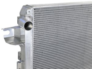 RAM Diesel Trucks Radiator - aFe - BladeRunner Street Series - Brushed Aluminum - `13-`18