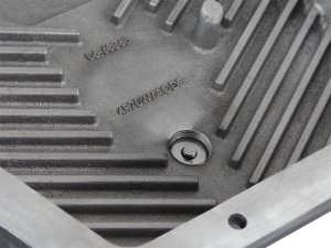 Ford Trucks Transmission Pan - aFe - Pro Series w/ Machined Fins - Black - `94-`08